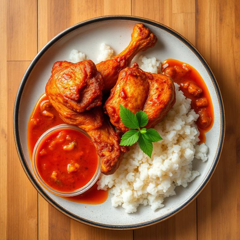 Ayam Geprek Sambal